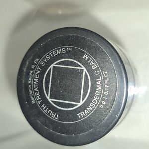 Transdermal C Balm .17 oz/5 g Benjamin Knight Fuchs R.Ph.Truth Treatment Systems